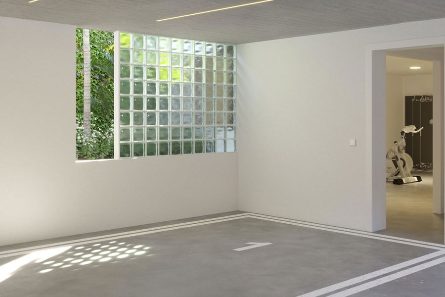 Neubau Stadthaus mit Garten, Jacuzzi und Dachterrasse in El Molinar