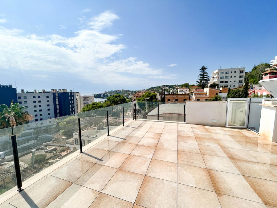 Fantástico ático con azotea y vistas al mar en San Agustín