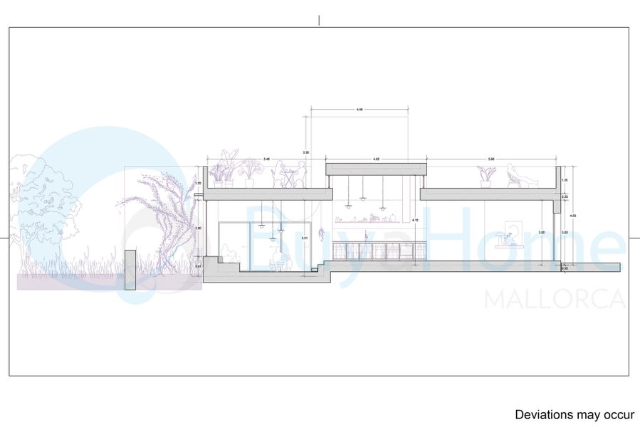 Grosses Baugrundstück mit genehmigtem Richtprojekt in Montuiri