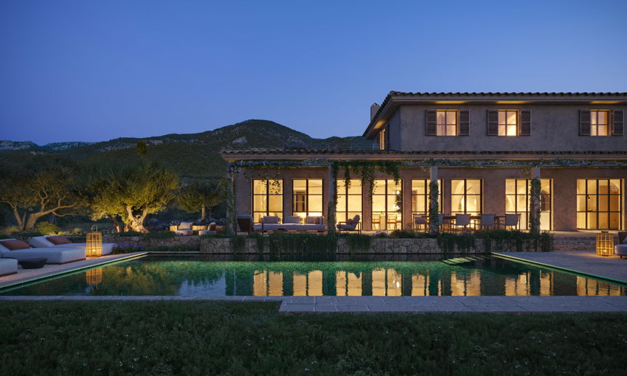Aussergewöhnliche Neuentwicklung und High-End Villa in Santa Maria