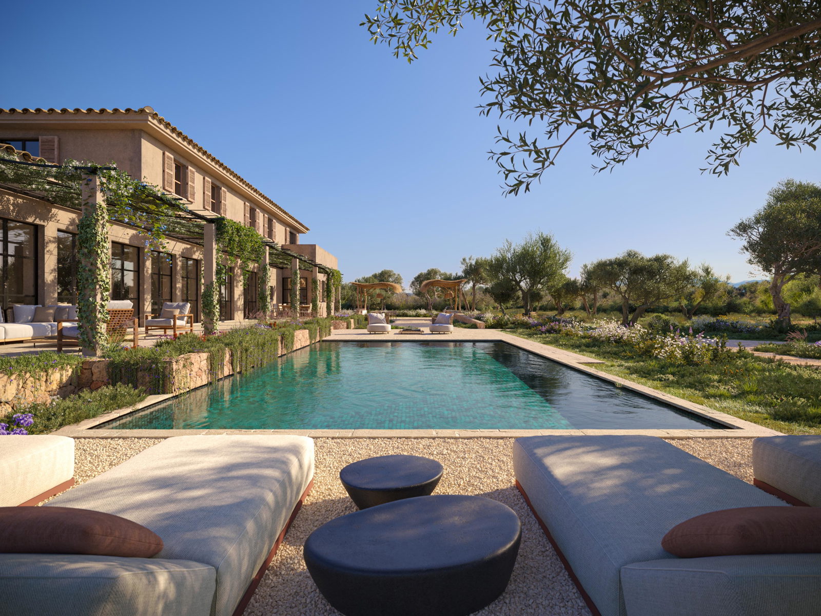 Aussergewöhnliche Neuentwicklung und High-End Villa in Santa Maria