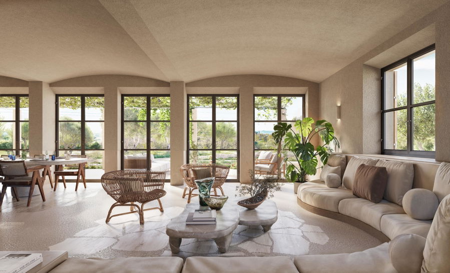 Aussergewöhnliche Neuentwicklung und High-End Villa in Santa Maria