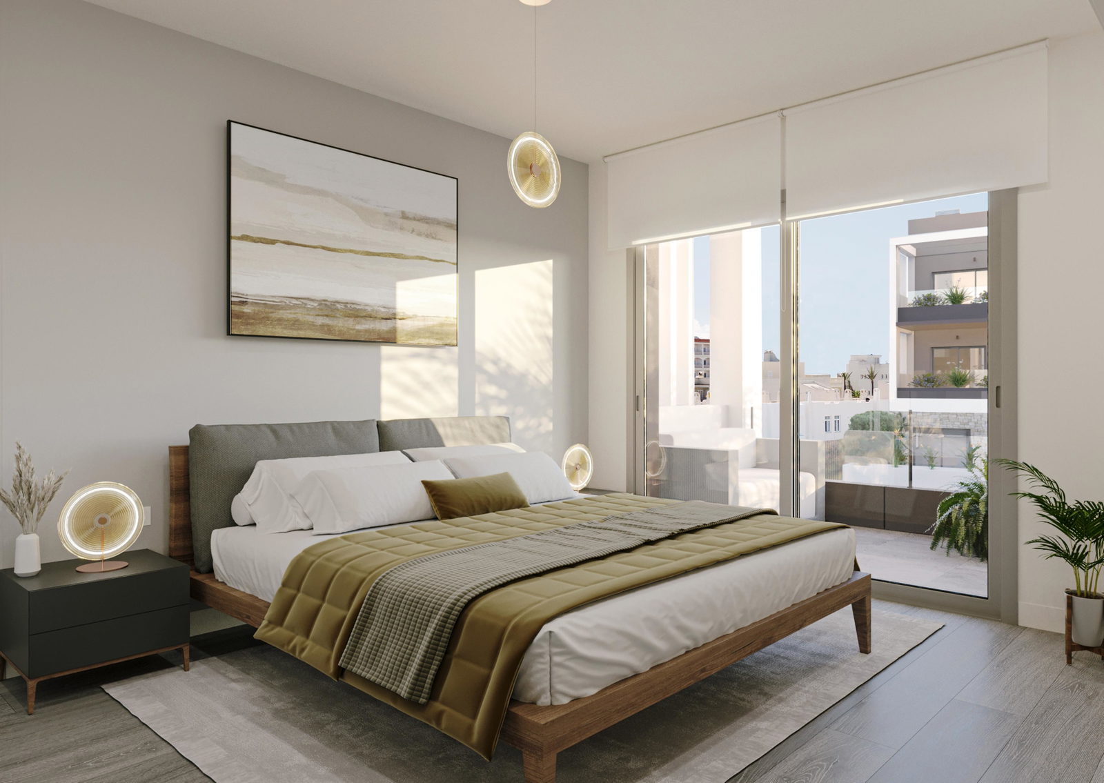 Fascinante ático de obra nueva con solarium en Colonia Sant Jordi