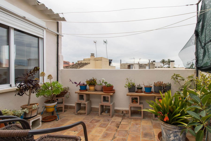 Penthouse mit Dachterrasse in Meeresnähe in El Molinar