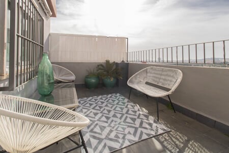 Cosy and bright penthouse with terrace in Palma