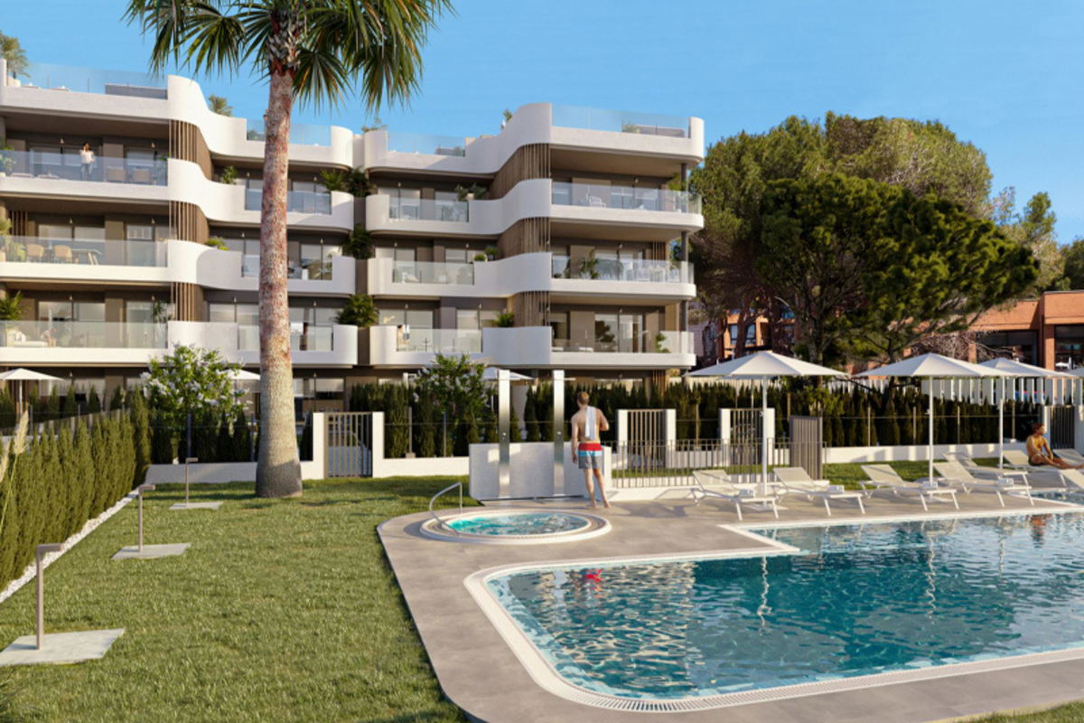 Neubauwohnung im ersten Stock mit grosser Terrasse in Cala Ratjada