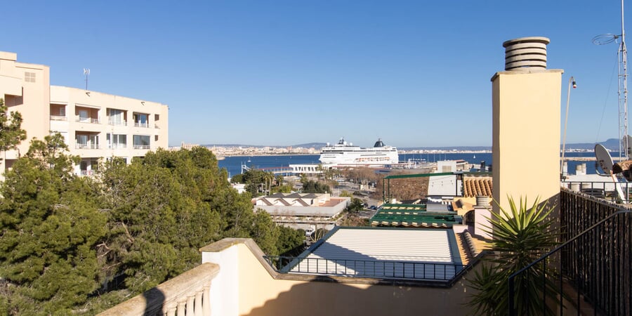 Nice duplex penthouse with roof terrace in  Porto Pi