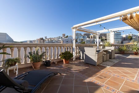 Nice duplex penthouse with roof terrace in  Porto Pi