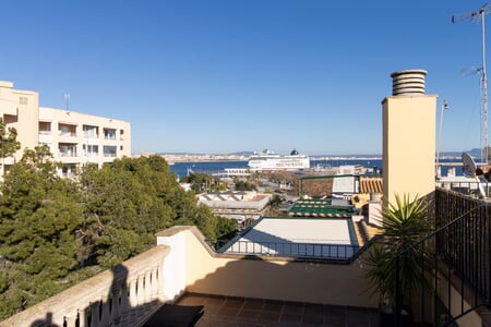 Nice duplex penthouse with roof terrace in  Porto Pi