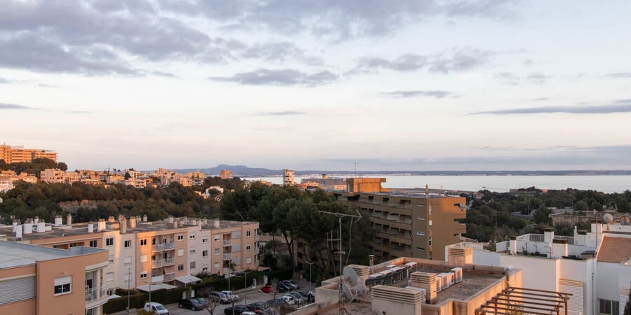 Flat with sea view in Cala Major