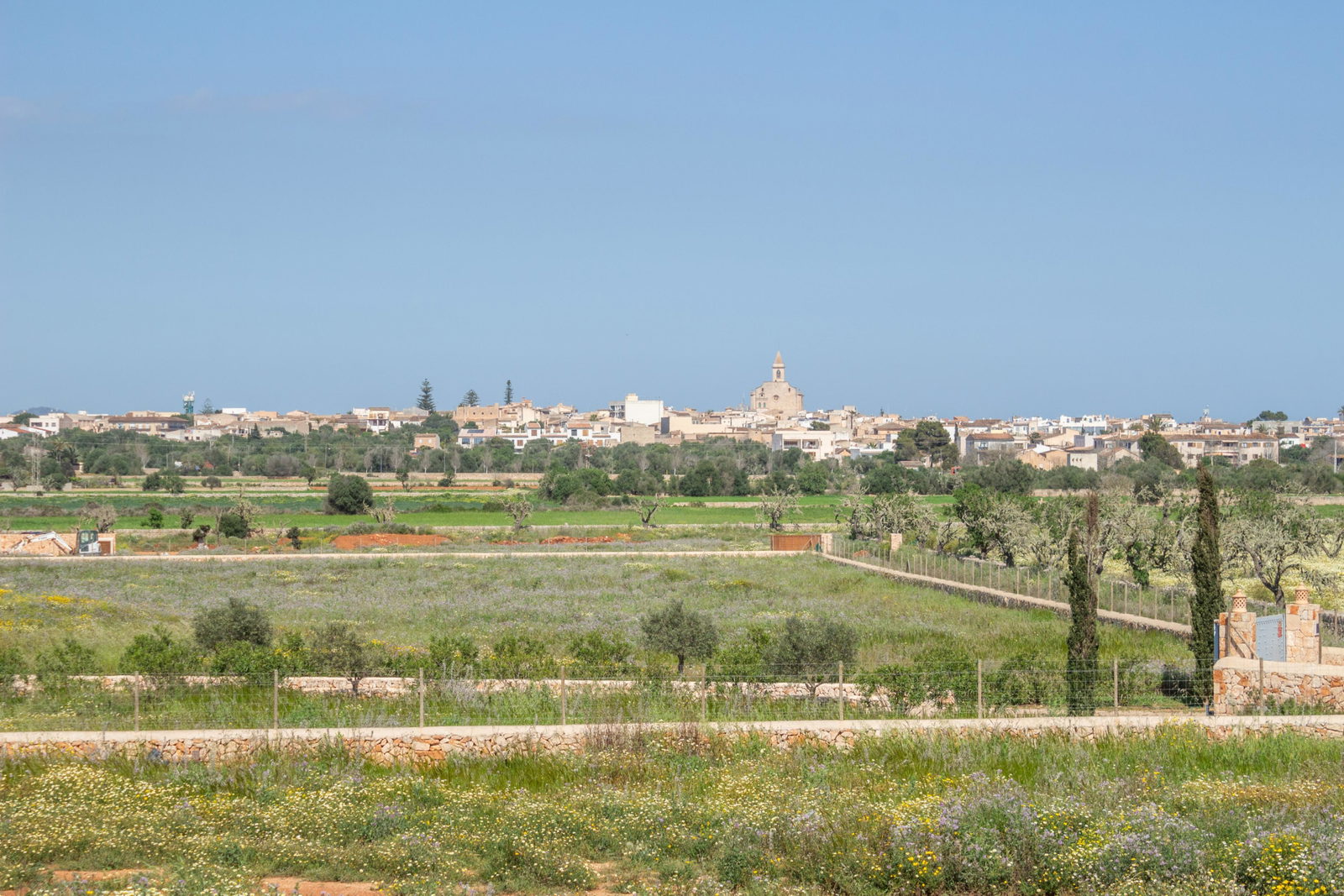 Neuer atemberaubender Landsitz mit Panoramablick am Ortsrand von Santanyí