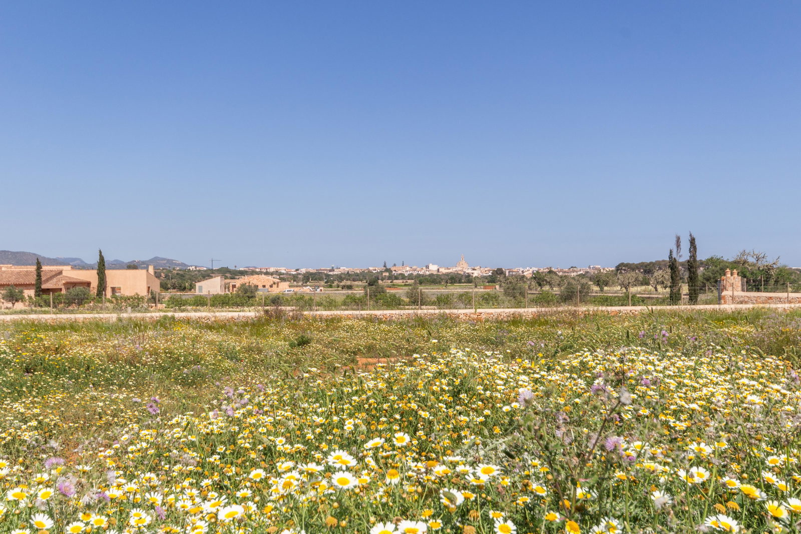 Neuer atemberaubender Landsitz mit Panoramablick am Ortsrand von Santanyí