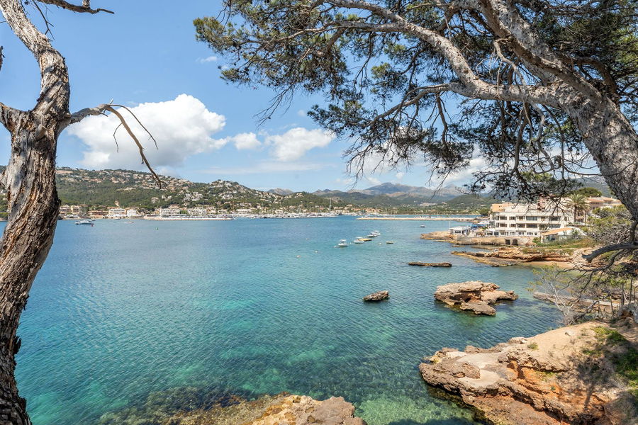 Stilvolle Wohnung mit skandinavischer Raffinesse und unschlagbarem Meerblick in Port d'Andratx