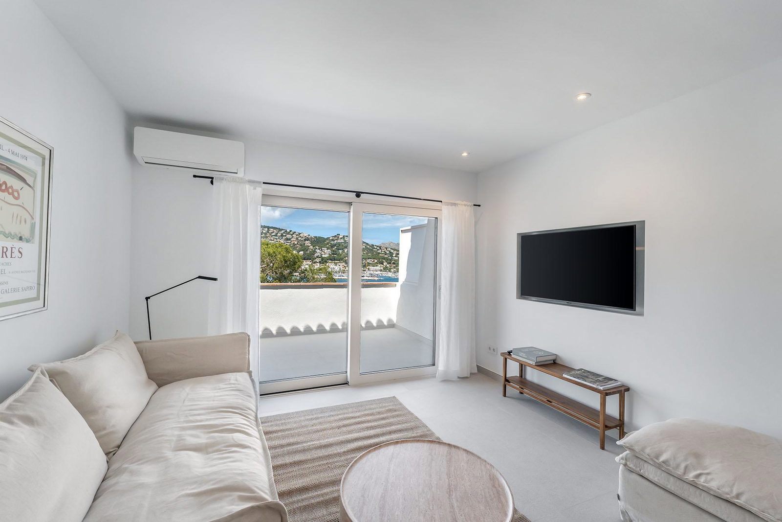 Stilvolle Wohnung mit skandinavischer Raffinesse und unschlagbarem Meerblick in Port d'Andratx