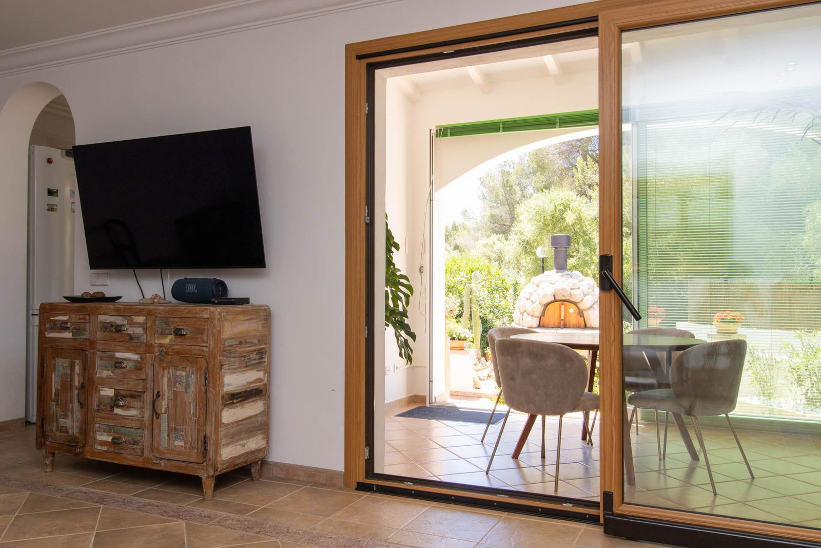 Doppelhaushälfte mit Garten, Terrassen und Gemeinschaftspool in Sa Rapita