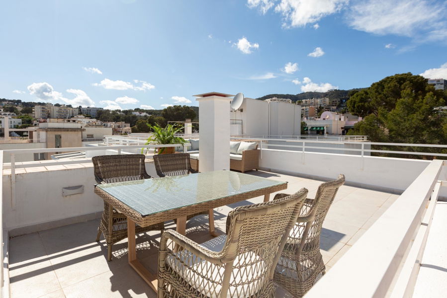 Elegantes Designer-Penthouse mit Meerblick in San Agustín