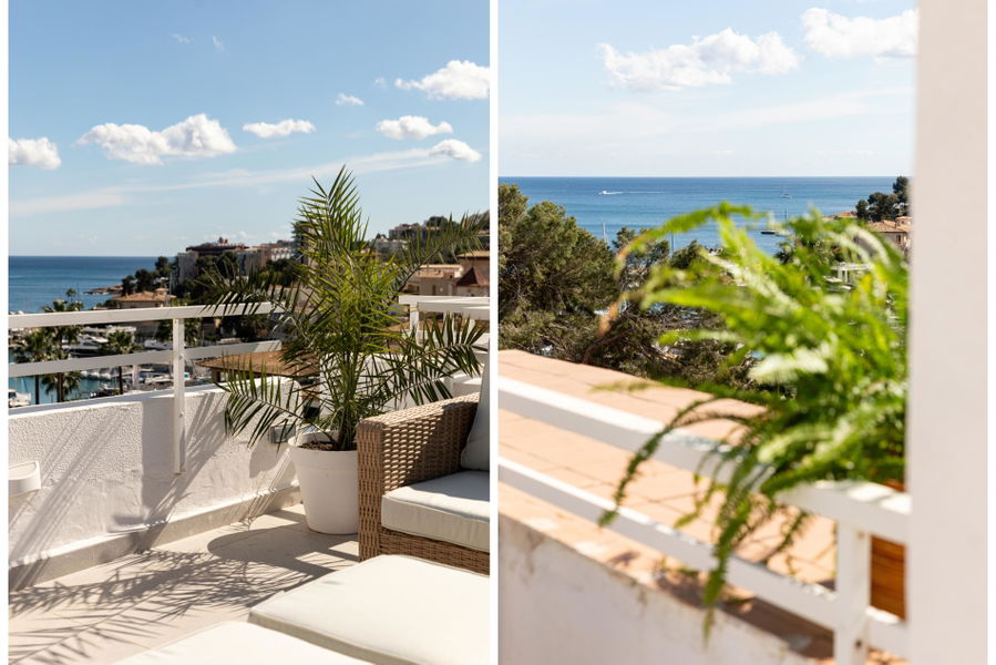 Elegantes Designer-Penthouse mit Meerblick in San Agustín