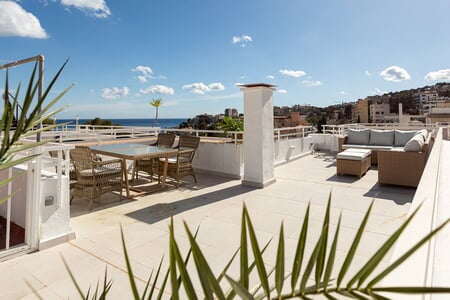 
    
                
            Elegant designad takvåning med fantastisk havsutsikt i San Agustín
        
