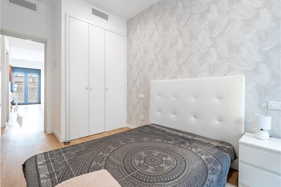 Ático moderno en el centro de Palma con terraza soleada en la azotea y piscina interior