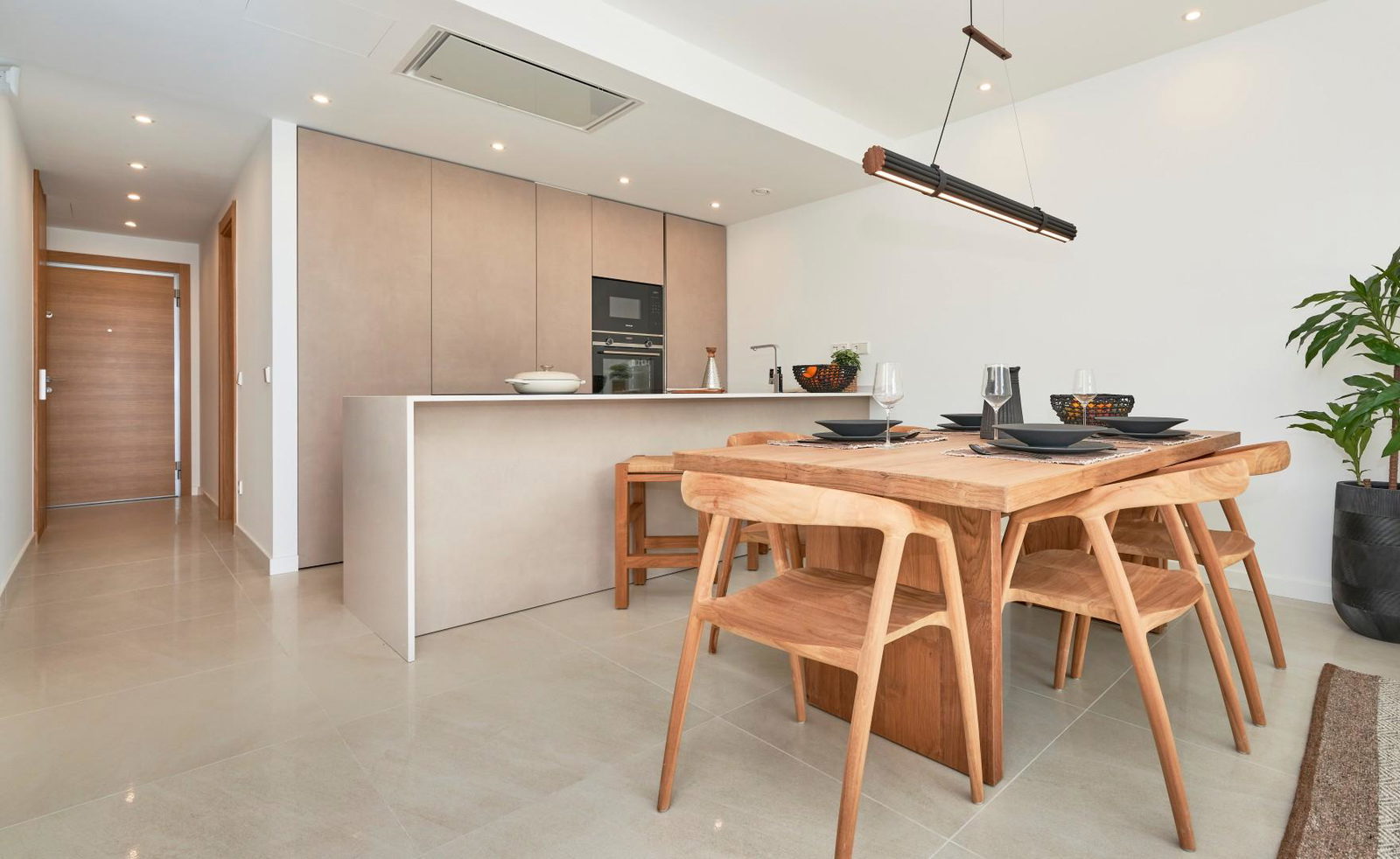 Wunderschöne, neu gebaute Wohnung mit Meerblick und privatem Garten in Sant Elm