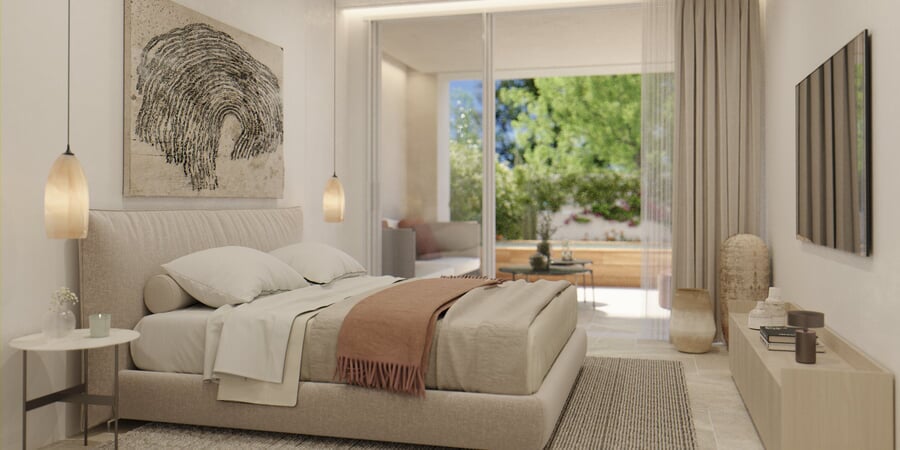 Exclusive new built garden apartment with pool in popular Ciudad Jardin