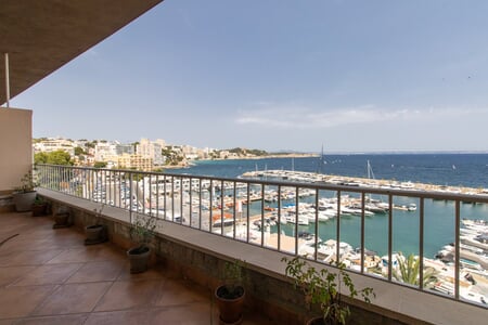 Wunderschönes Penthouse in erster Reihe mit atemberaubendem Meerblick in San Agustin