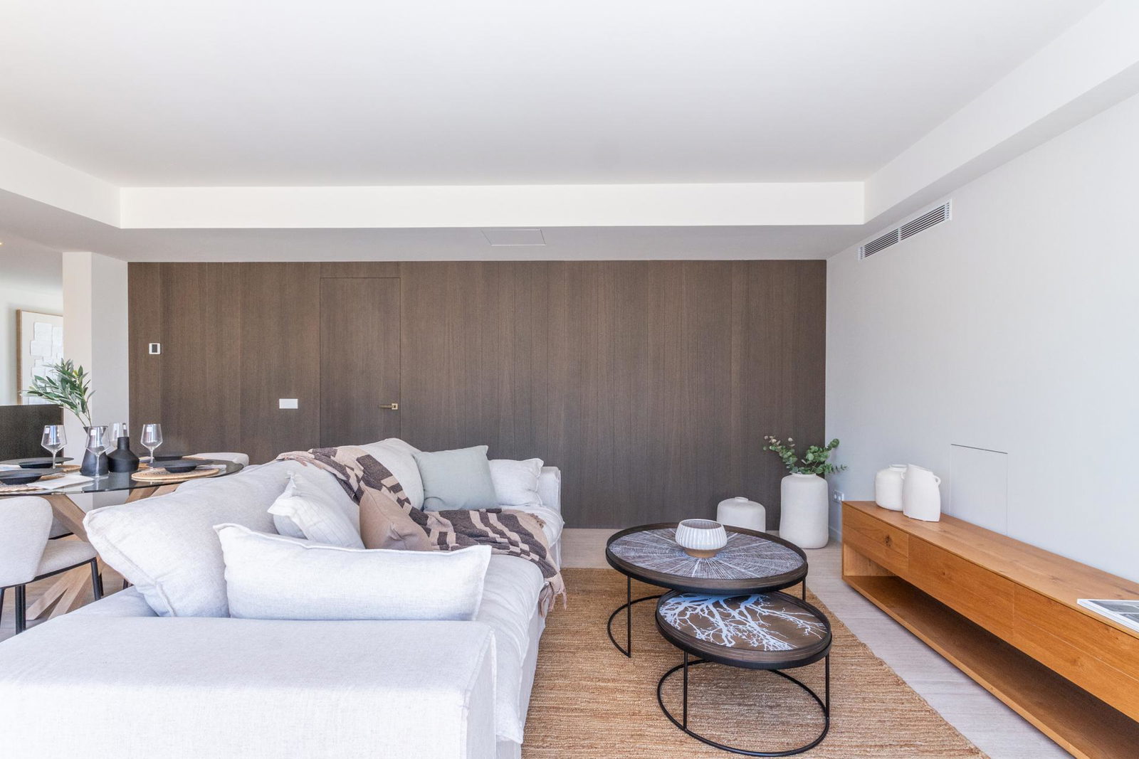 Ático dúplex de nueva construcción con terraza y vistas al mar en Portixol