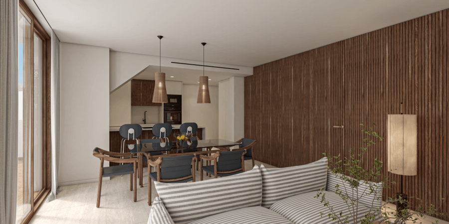 Elegante apartamento con balcón en Portixol Molinar, actualmente en construcción