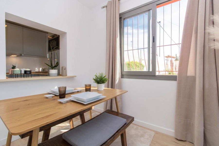 Stylish apartment with sea view close to the beach in San Agustin