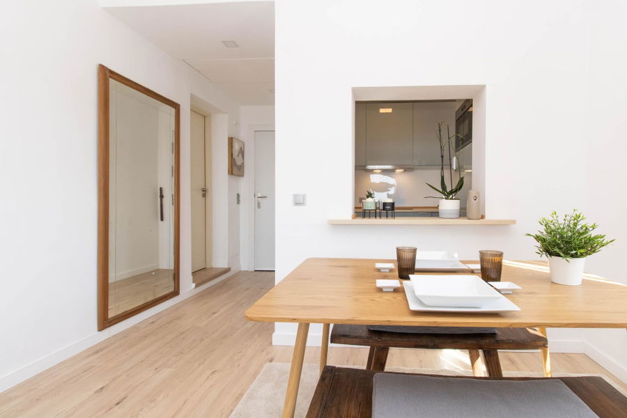 Stylish apartment with sea view close to the beach in San Agustin