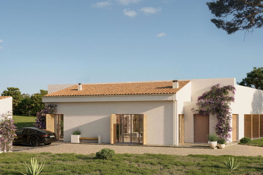 Neubau-Landhaus mit Garten, Pool und fantastischem Ausblick zum Verkauf in der Nähe von Sant Joan