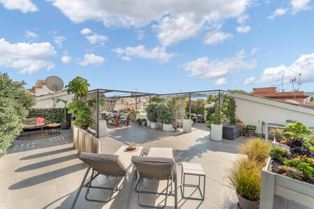 Elegant family home with indoor wellness area and stunning roof terrace in Son Espanyolet