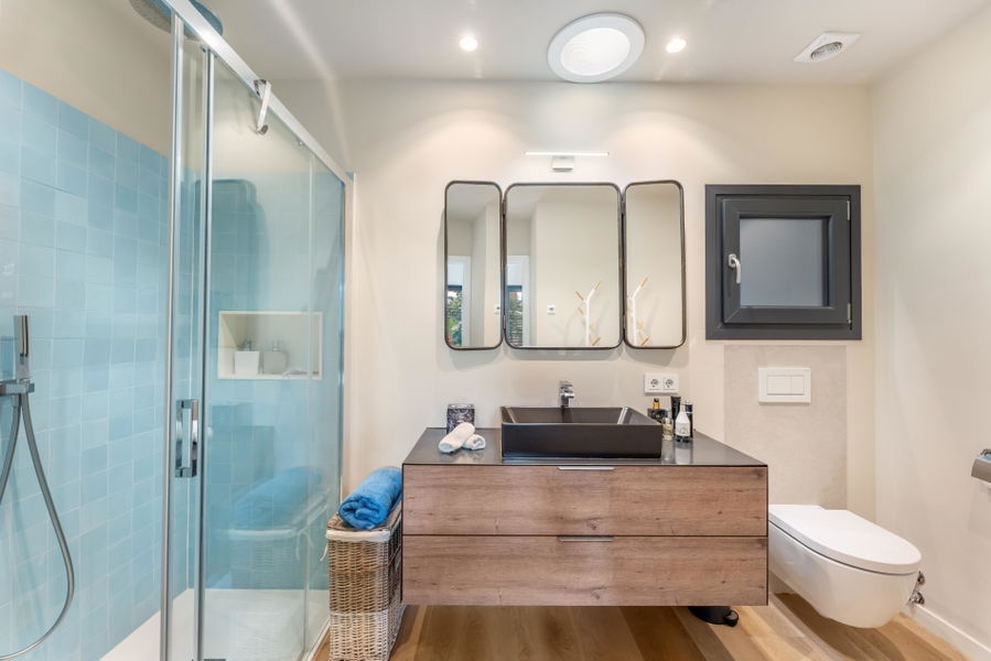 Exclusiva casa familiar con zona wellness interior y espectacular terraza en la azotea en Son Espanyolet