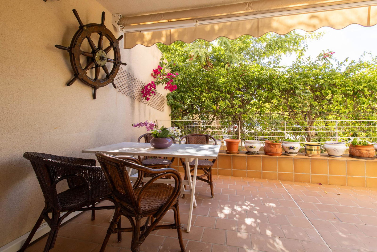 Geräumige Erdgeschosswohnung mit Terrasse und Garten in Son Caliu