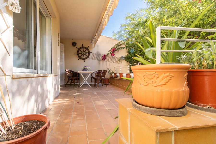 Geräumige Erdgeschosswohnung mit Terrasse und Garten in Son Caliu