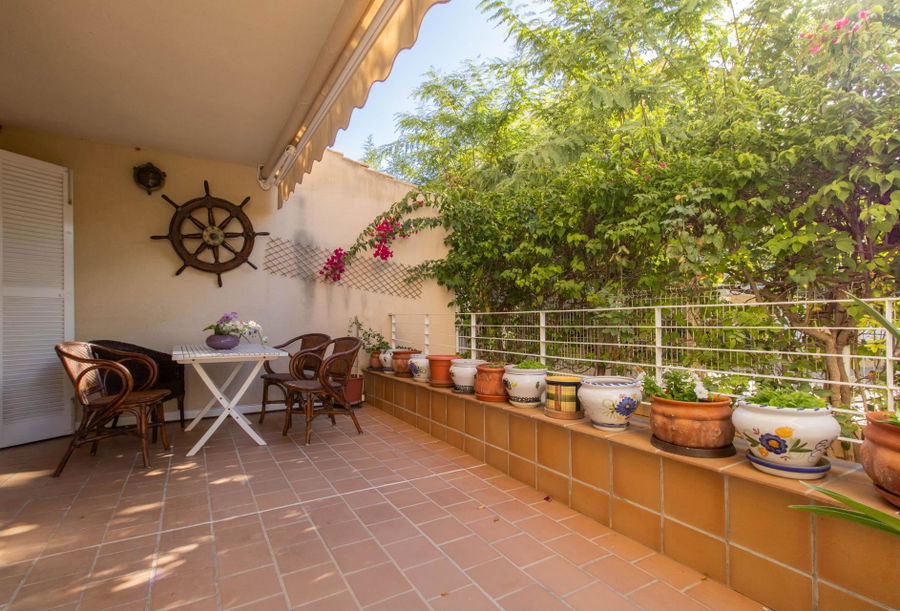Geräumige Erdgeschosswohnung mit Terrasse und Garten in Son Caliu