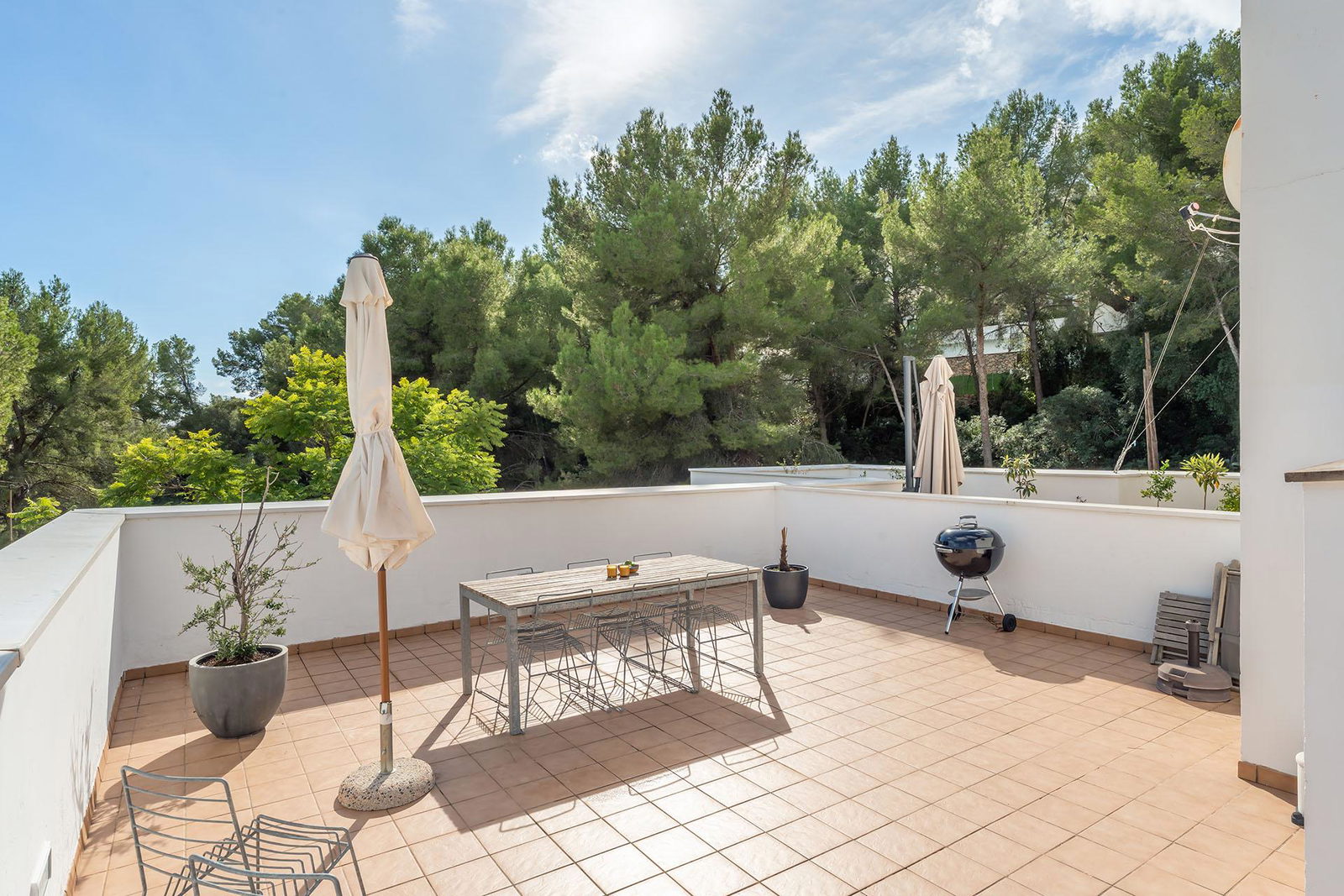 Modernes und geschmackvoll gestaltetes Penthouse mit zwei Terrassen in San Agustín