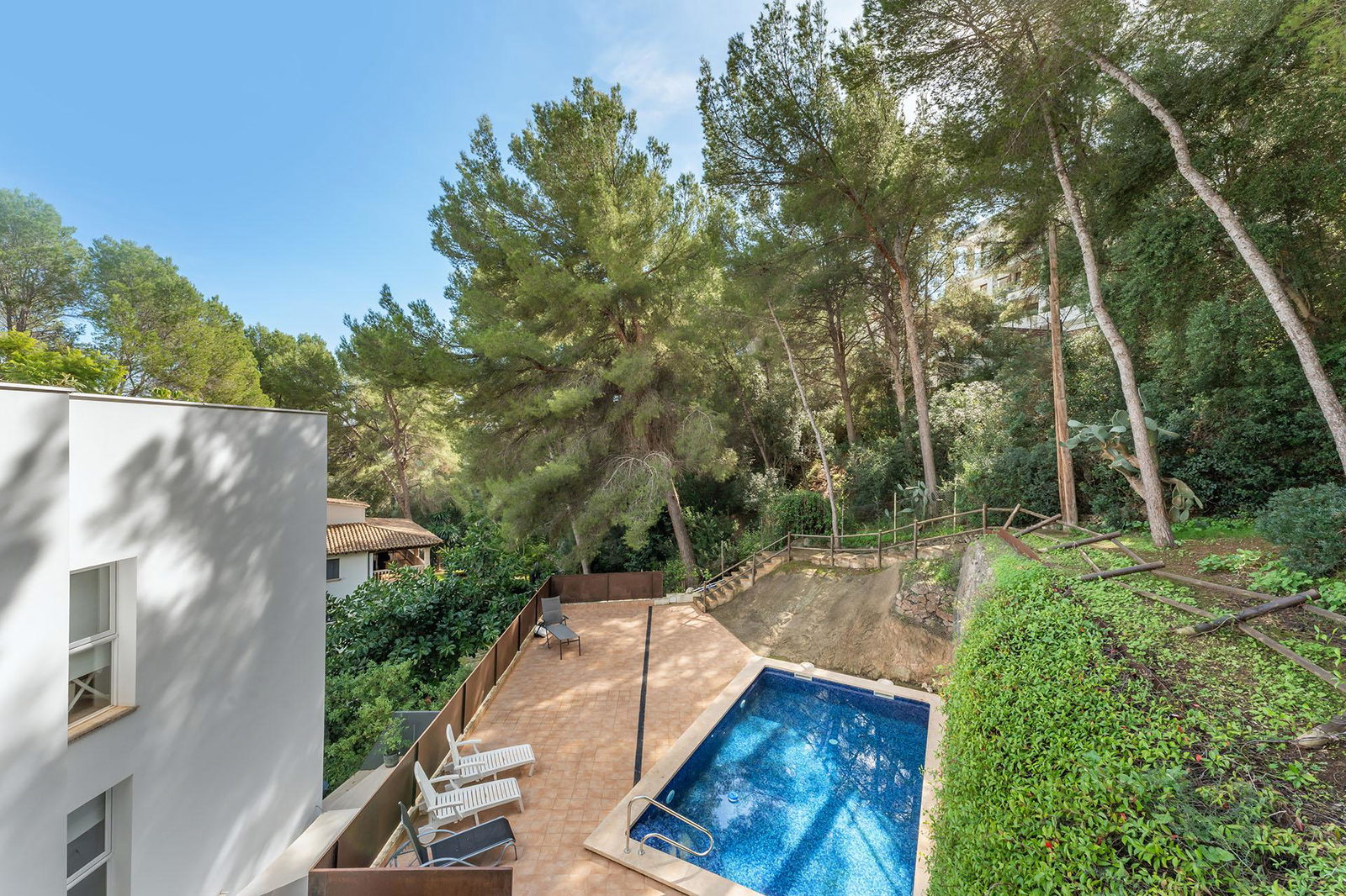 Modernes und geschmackvoll gestaltetes Penthouse mit zwei Terrassen in San Agustín