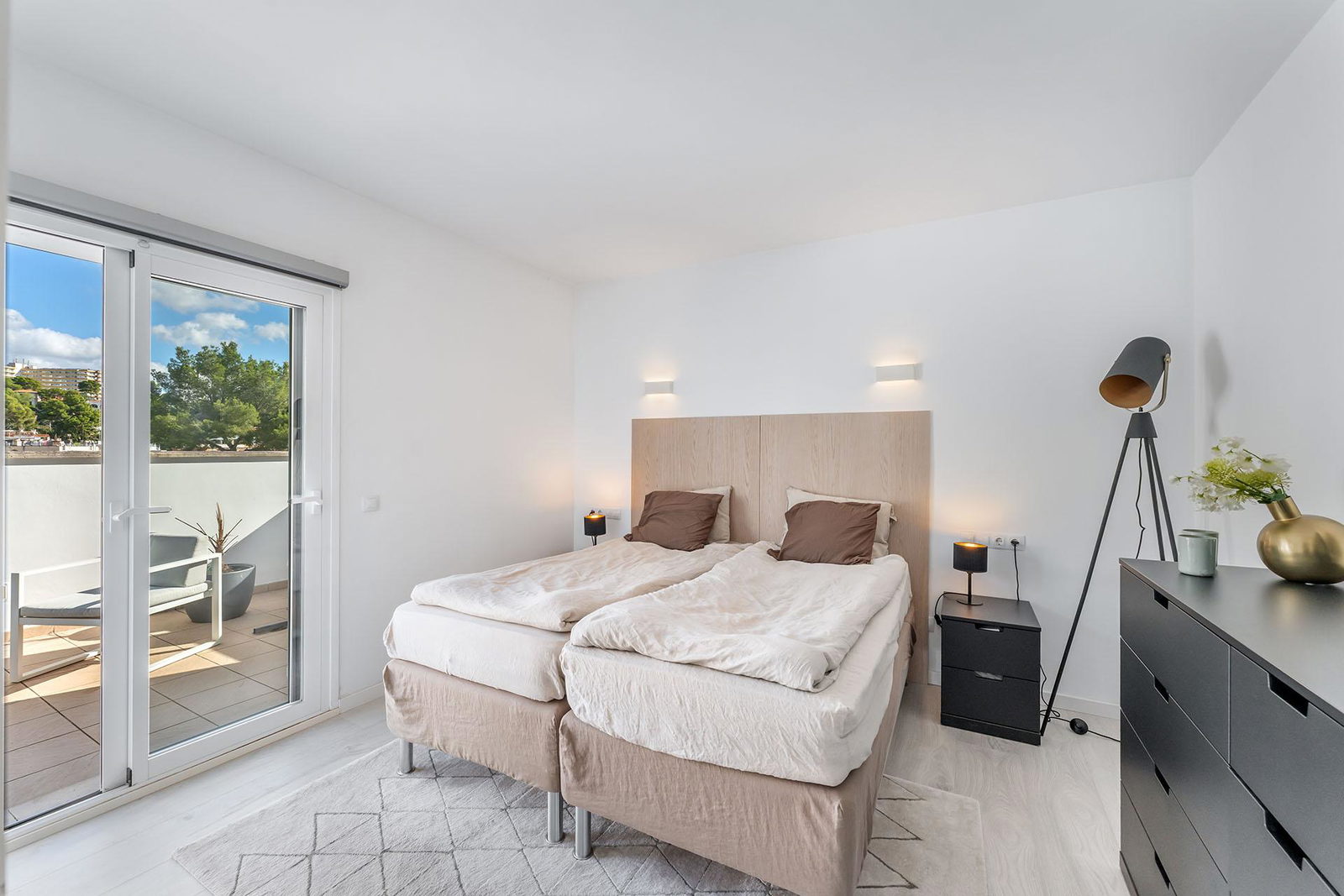 Modernes und geschmackvoll gestaltetes Penthouse mit zwei Terrassen in San Agustín