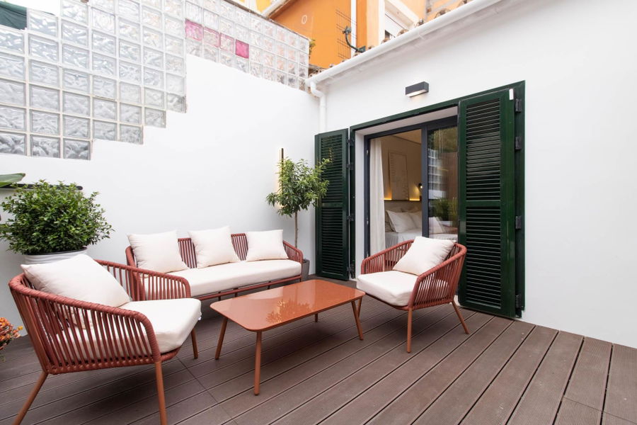 Stilvolle und gemütliche Wohnung mit Gemeinschaftspool in Santa Ponsa