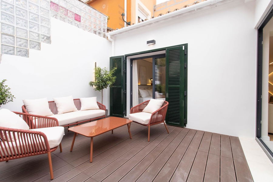 Stilvolle und gemütliche Wohnung mit Gemeinschaftspool in Santa Ponsa