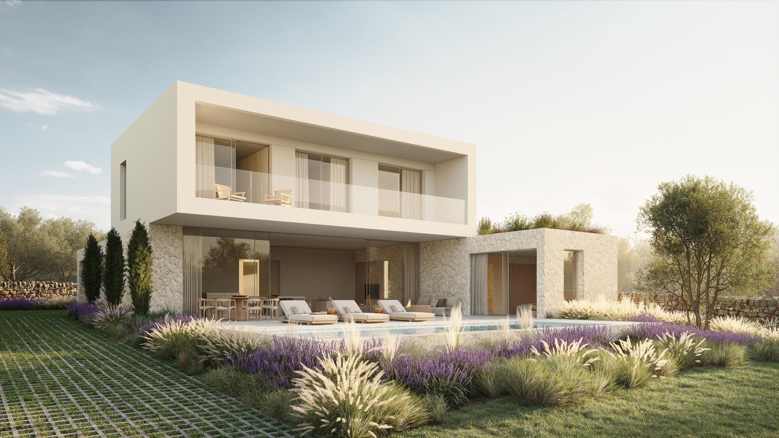 Traumhafte, hochwertige Neubauvilla mit Pool in Sa Cabaneta Marratxi