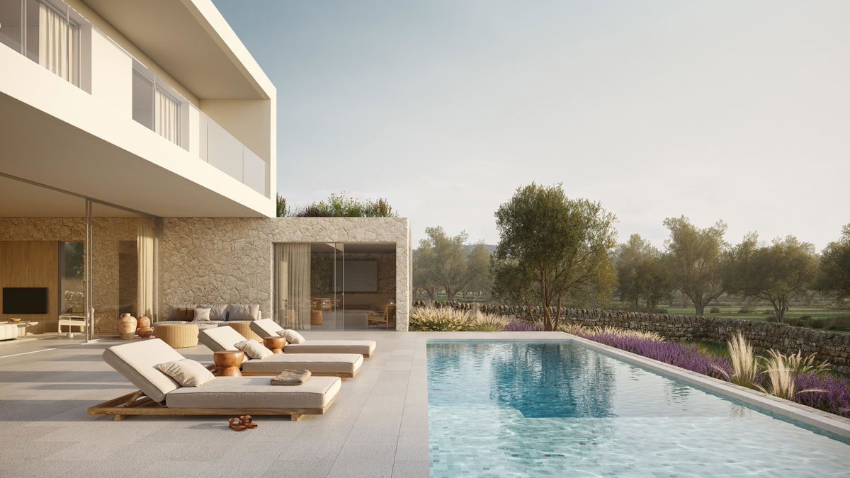 Traumhafte, hochwertige Neubauvilla mit Pool in Sa Cabaneta Marratxi