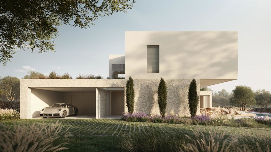 Traumhafte, hochwertige Neubauvilla mit Pool in Sa Cabaneta Marratxi