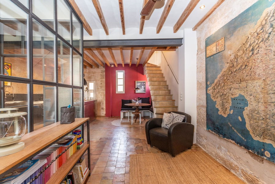 Fantastisk takvåning med tre stora terrasser i hjärtat av Palma