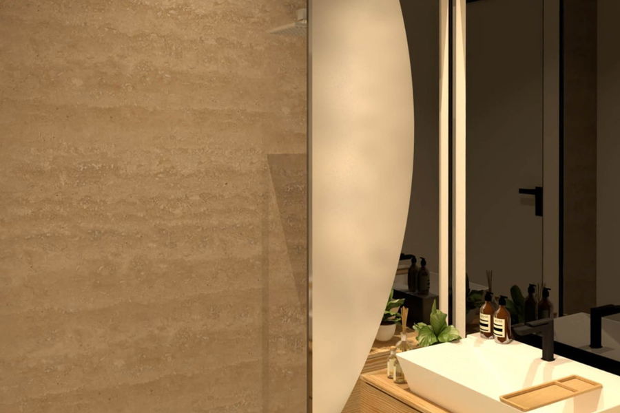Brandneue, moderne Wohnung mit Meerblick in Son Espanyolet