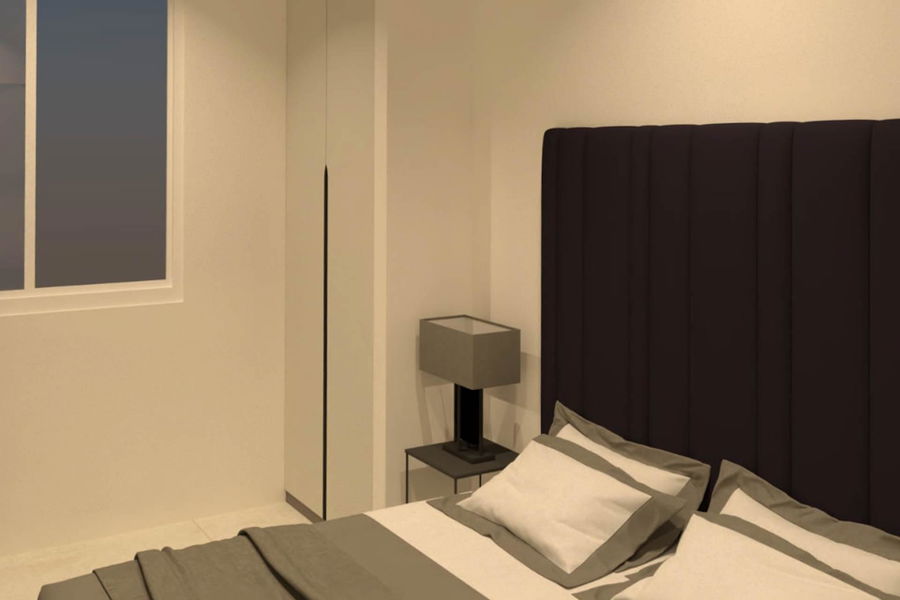 Brandneue, moderne Wohnung mit Meerblick in Son Espanyolet