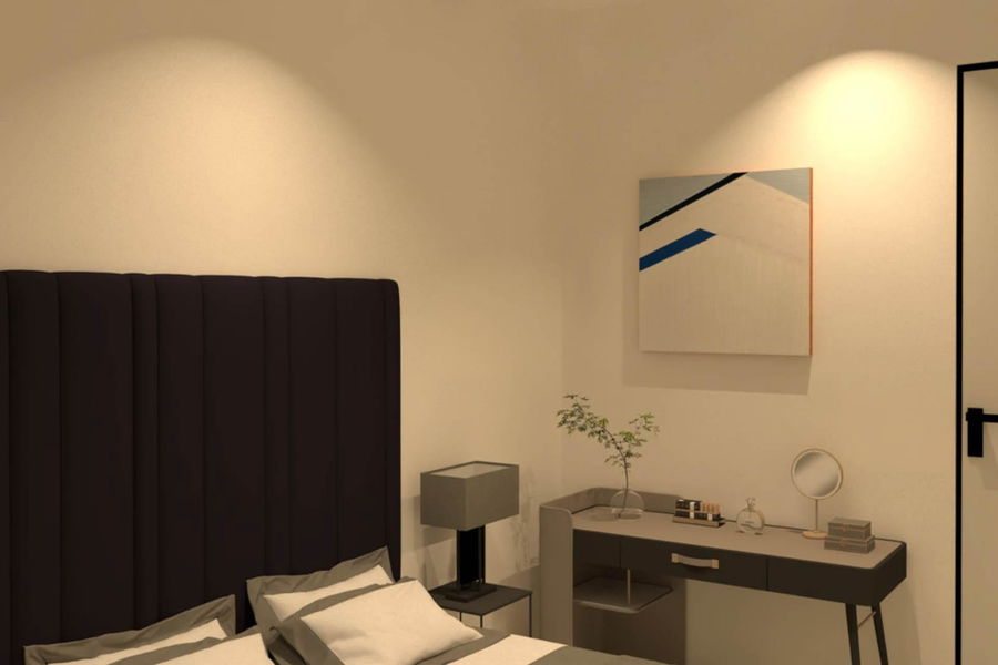 Brandneue, moderne Wohnung mit Meerblick in Son Espanyolet