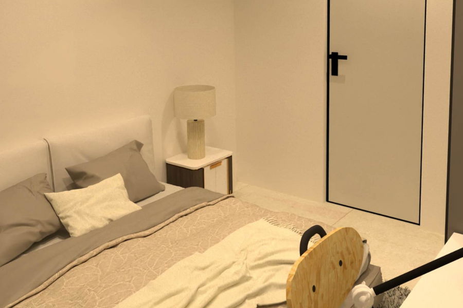 Brandneue, moderne Wohnung mit Meerblick in Son Espanyolet