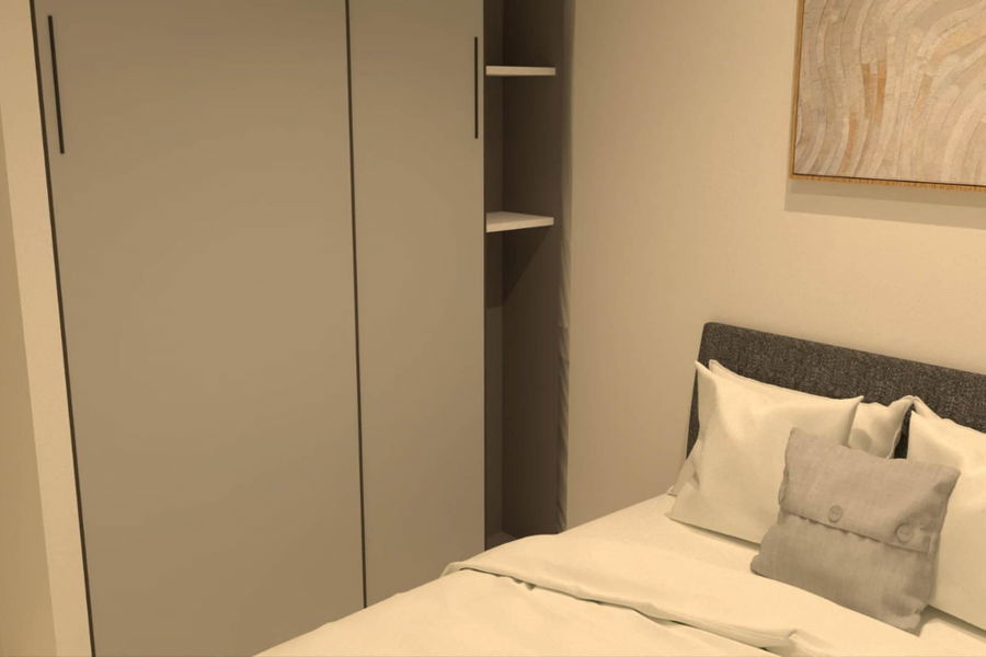Brandneue, moderne Wohnung mit Meerblick in Son Espanyolet